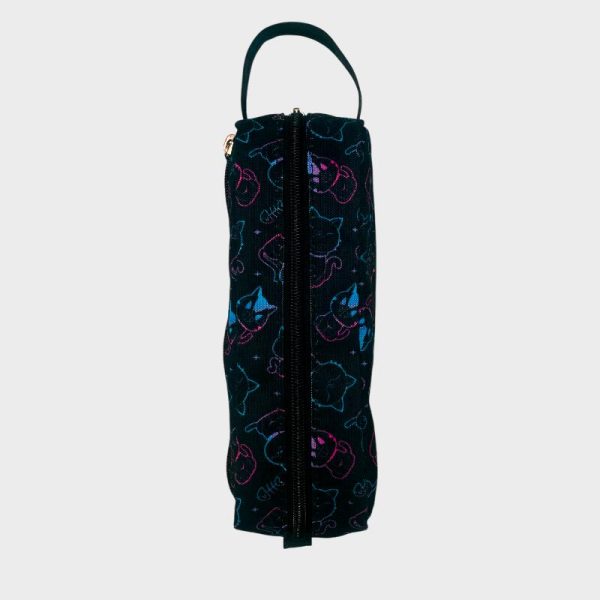 cartuchera grande allcats neon cenital