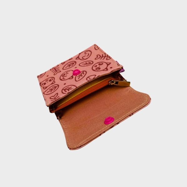 tarjetero monedero minicat tx salmon